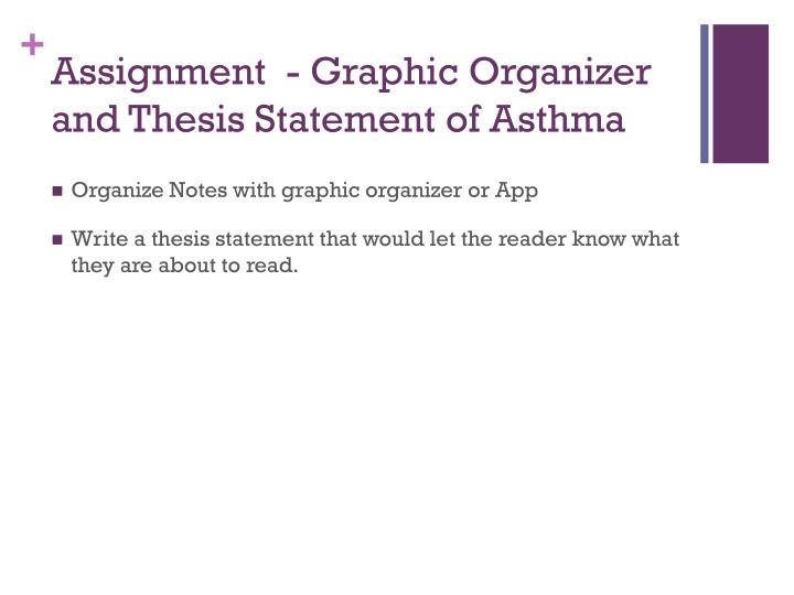 Graphic organizers for writing thesis statements