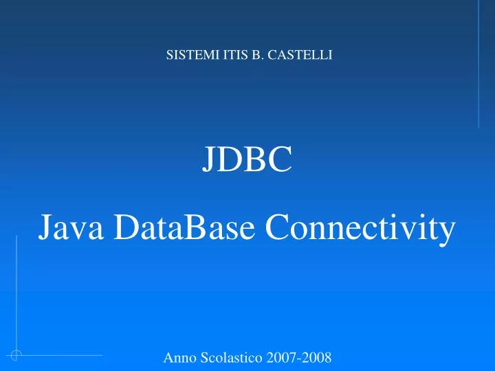 Ppt Jdbc Java Database Connectivity Powerpoint Presentation Free