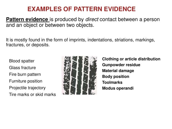 PPT Chapter 2 Types of Evidence PowerPoint Presentation ID5886780