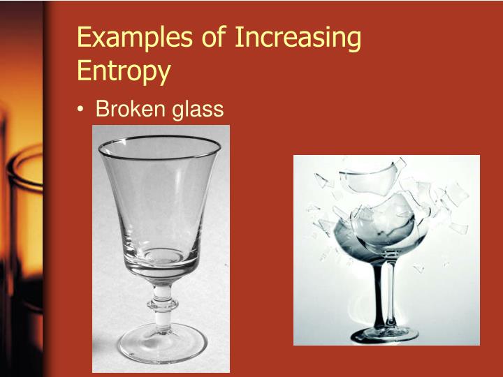 increase in entropy