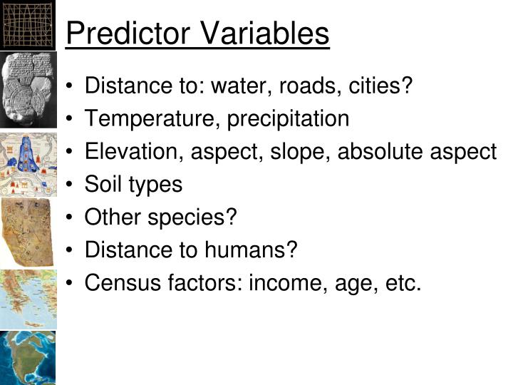 what is predictor variable