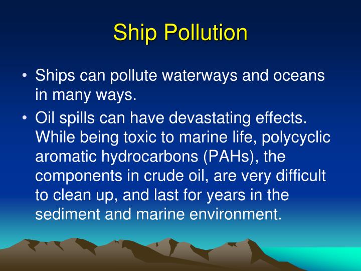 Marine Pollution Presentation