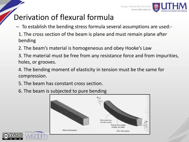 Ppt Bfc 20903 Mechanics Of Materials Chapter 3 Stress In Beam Due To The Action Of Load Beam Will Bend Consider A That Bent Into An Arc Circle Through Angle ϴ Radians Ab Is On Neutral Axis Be