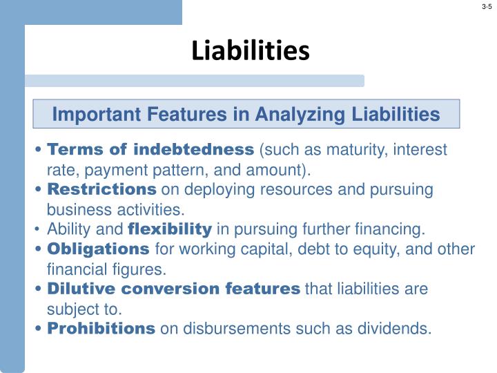 liabilities and financial analysis Financial statement analysis is one of the most important steps in gaining an understanding of the historical, current and potential profitability of a company financial analysis is also critical in evaluating. liabilities and financial analysis Financial statement analysis is one of the most important steps in gaining an understanding of the historical, current and potential profitability of a company financial analysis is also critical in evaluating.