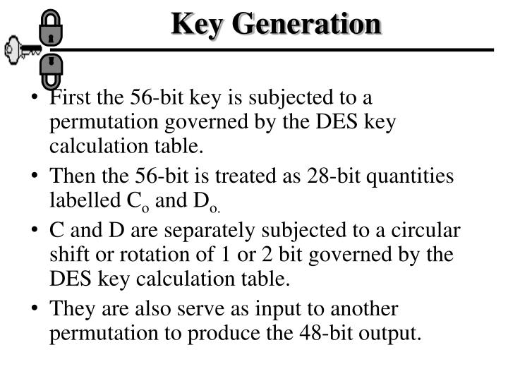 Des Key Generation In C Des Key Generation In C