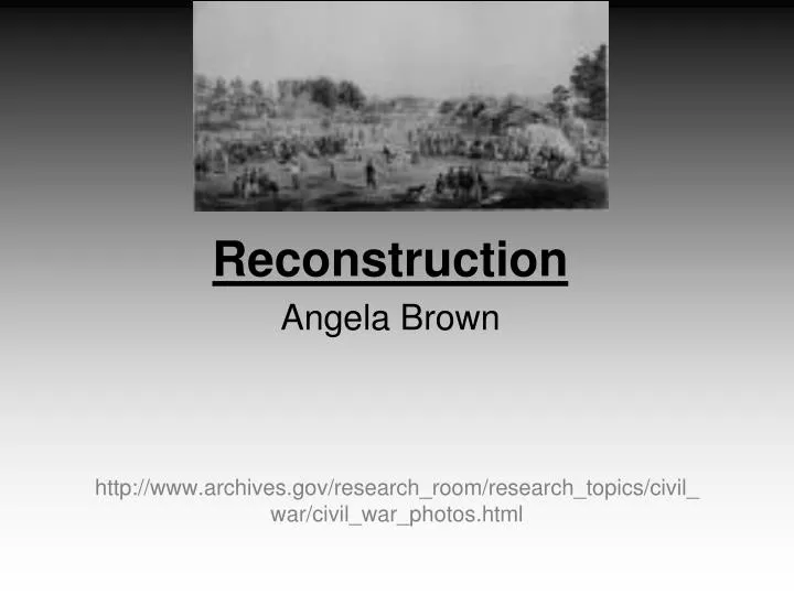 reconstruction and the post war south essay reconstruction and the post war south essay