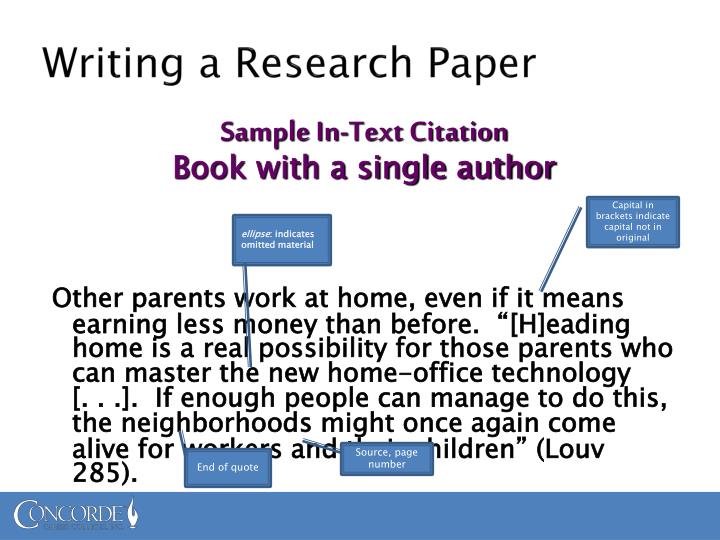 Steps In Writing A Research Paper For High School