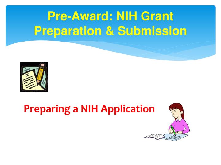 Nih submission dates