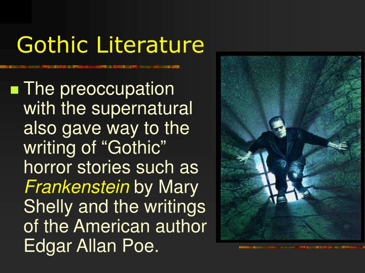 gothic literature meaning gothic literature meaning