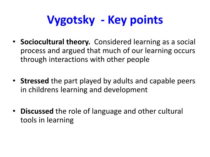 Ppt Social Development Theory By Lev Vygotsky Powerpoint Presentation