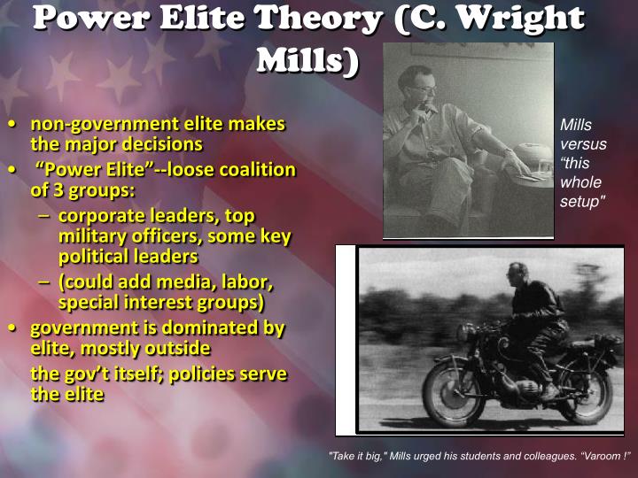 the power elite c. wright mills essay Domhoff and hoyt ballard, eds, c wright mills and the power elite (boston: on the career and example of c wright mills, in steady work: essays in. the power elite c. wright mills essay Domhoff and hoyt ballard, eds, c wright mills and the power elite (boston: on the career and example of c wright mills, in steady work: essays in.