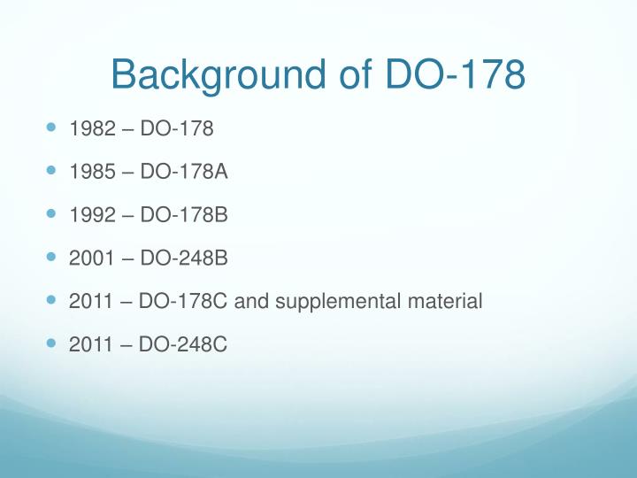 PPT RTCA DO 178C Software Considerations in Airborne Systems and PPT RTCA DO 178C Software Considerations in Airborne Systems and