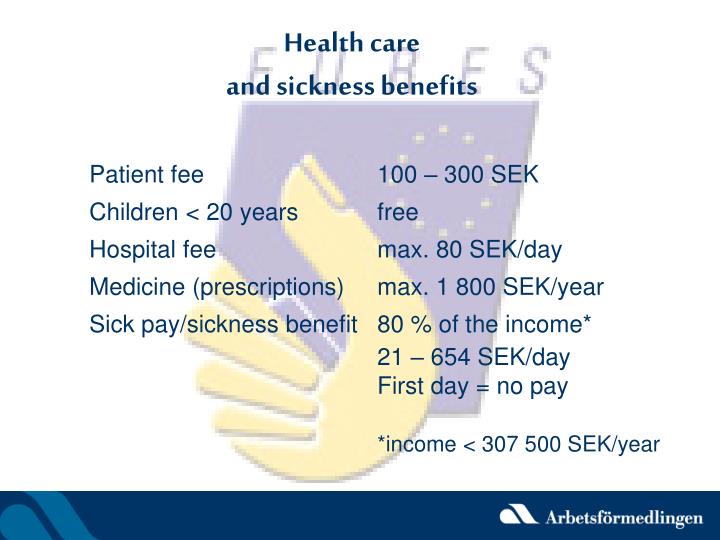 Health care benefits