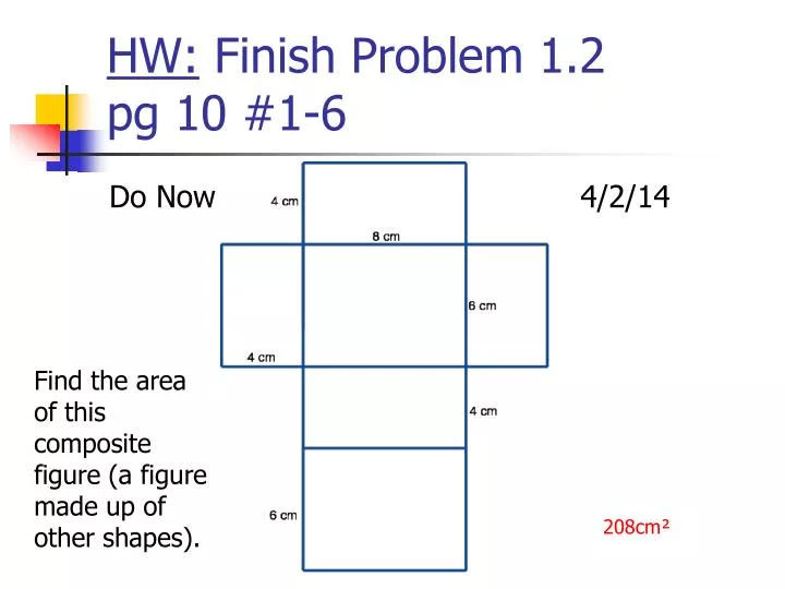 How To Solve Area Problems