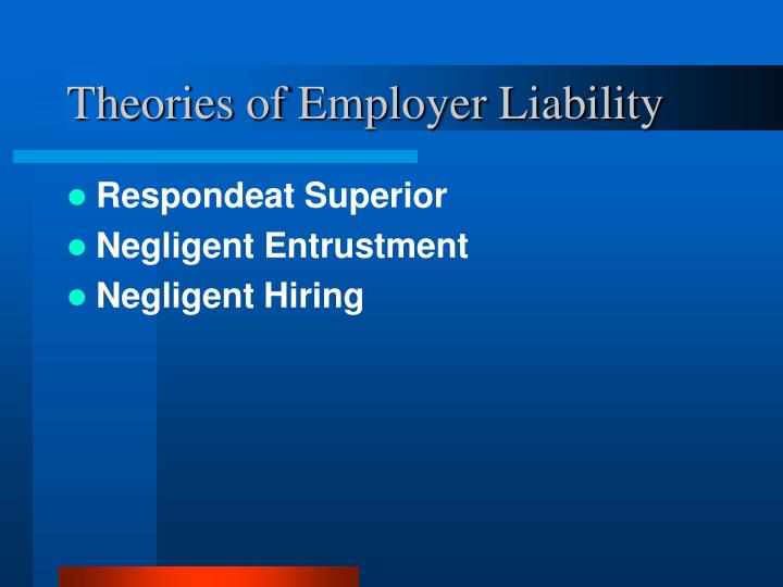 employers liability in negligence essay employers liability in negligence essay