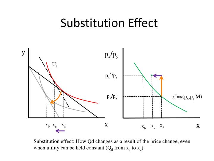 Substitution Aeffect And Tax Rebates