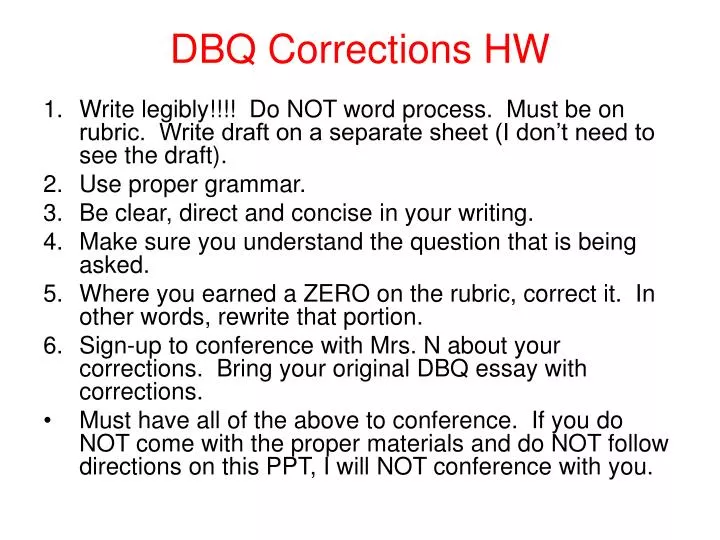 How To Correct An Essay