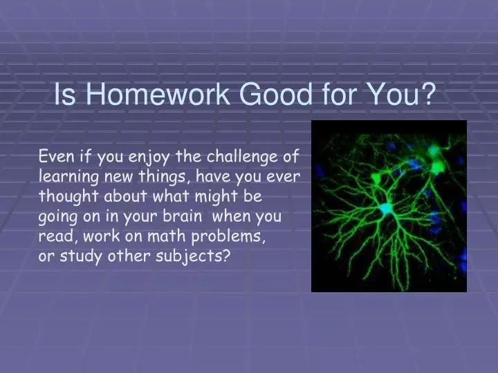is homework effective for learning