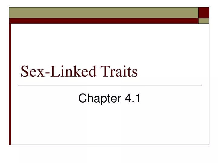 Sex linked problems practice