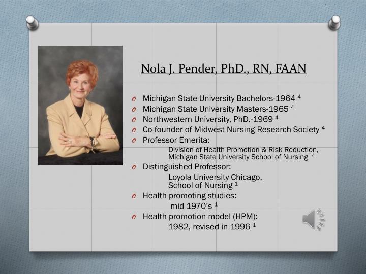 nola pender theory 1 nursing theory - nola pender 1 nursing theory - ramona mercer 1 nursing theory - rozzano locsin 1 nutrition 2 obesity 1 online learning 1 orem's self-care theory 1 ovid 2 paper review 1 pathophysiology 1 pdf 3 peer review 8 permalinks health promotion model pender, n j (2011. nola pender theory 1 nursing theory - nola pender 1 nursing theory - ramona mercer 1 nursing theory - rozzano locsin 1 nutrition 2 obesity 1 online learning 1 orem's self-care theory 1 ovid 2 paper review 1 pathophysiology 1 pdf 3 peer review 8 permalinks health promotion model pender, n j (2011.