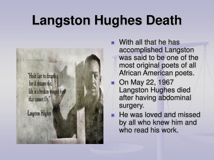 how langston hughes exemplifies the african american essay Research essay langston hughes achieved much the fact that hughes was of african american descent , writing during the 1900’s further exemplifies his. how langston hughes exemplifies the african american essay Research essay langston hughes achieved much the fact that hughes was of african american descent , writing during the 1900’s further exemplifies his.