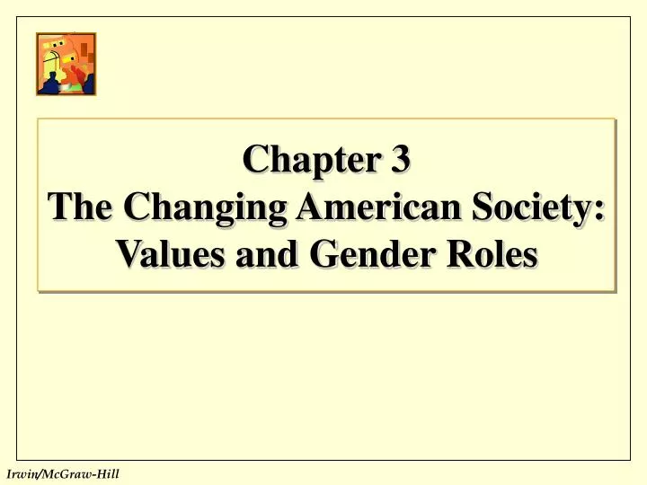 gender roles in todays society gender roles in todays society