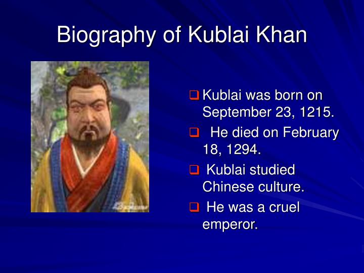 PPT - Kublai Khan PowerPoint Presentation - ID:6445528