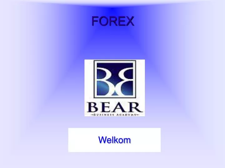 Forex powerpoint presentation