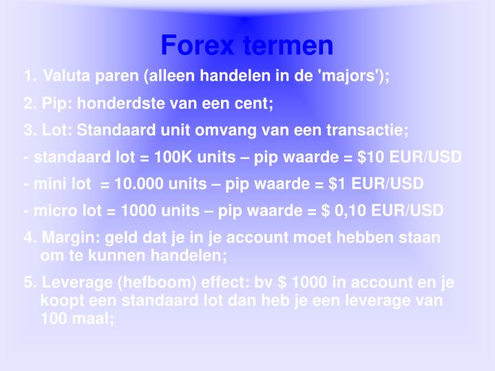 Forex powerpoint slides