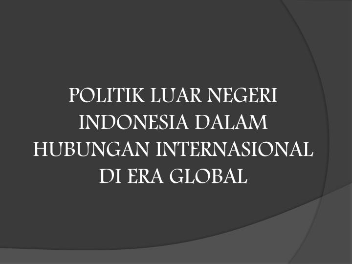 PPT Pkn Globalisasi PowerPoint Presentation ID6493664