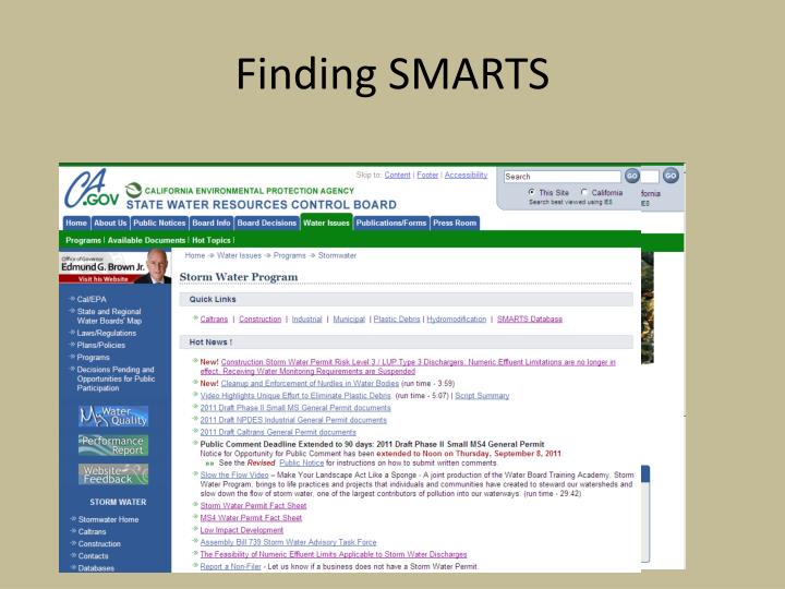 smarts waterboards ca gov