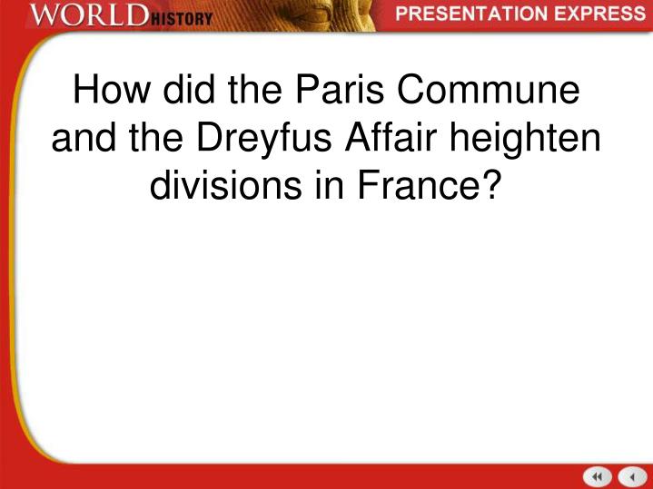 an analysis of the dreyfus affair in france His book entitled france and the dreyfus affair: a documentary history was written in 1998 and is about alfred dreyfus during one of europe’s most significant political scandals the theme of the book was anti-semitism, socialism, militant nationalism and the separation of church and state. an analysis of the dreyfus affair in france His book entitled france and the dreyfus affair: a documentary history was written in 1998 and is about alfred dreyfus during one of europe’s most significant political scandals the theme of the book was anti-semitism, socialism, militant nationalism and the separation of church and state.
