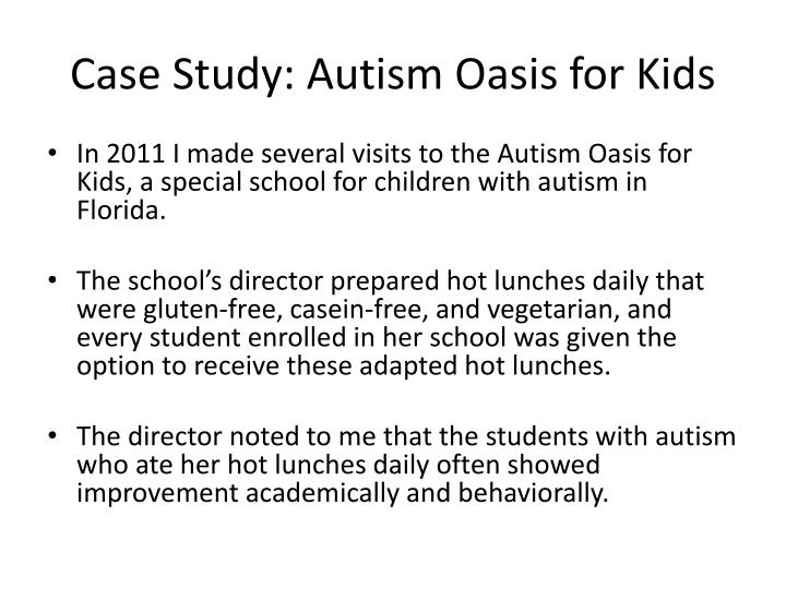 Autism case study powerpoint
