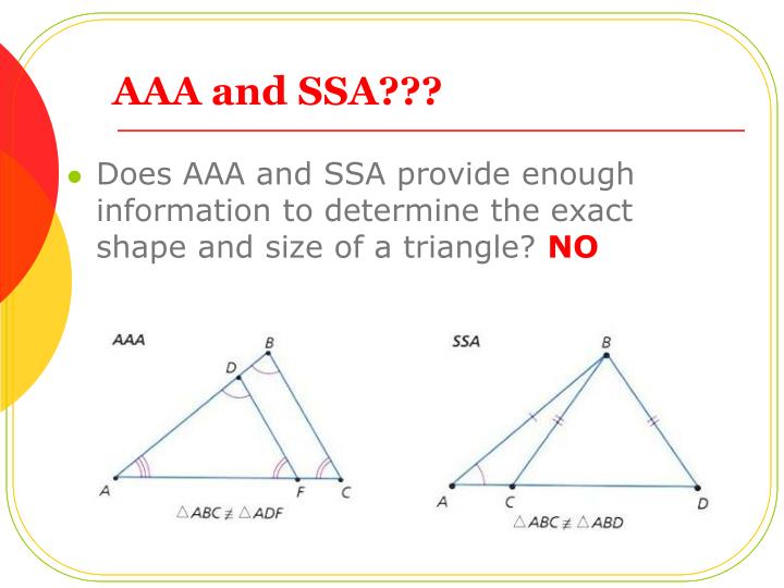 What Is The Difference Between Asa And Aas PPT - 5.3 Proving Triangles are Congruent – ASA & AAS PowerPoint