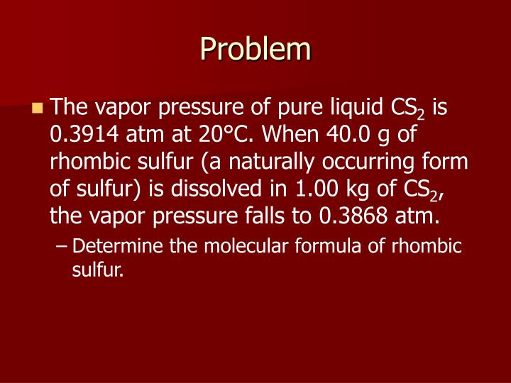Ptot Vapor strain
