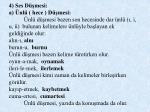 T rk en n sesler ve zell kler