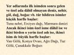 T rk en n sesler ve zell kler