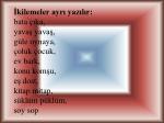 T rk en n sesler ve zell kler