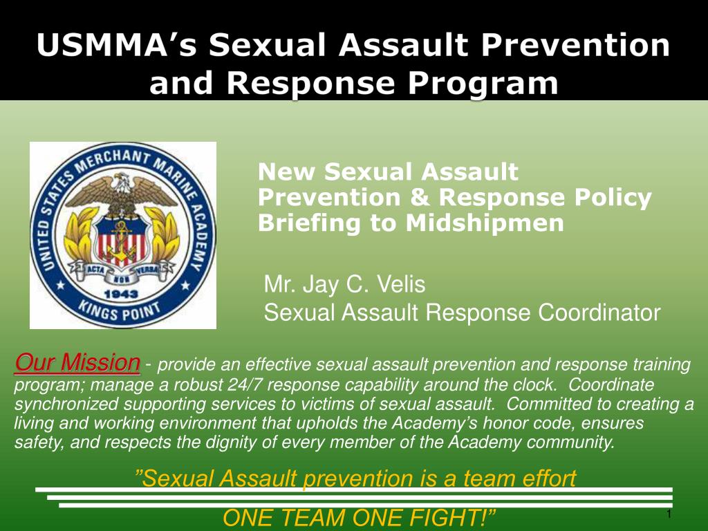 PPT USMMAs Sexual Assault Prevention And Response Program PowerPoint