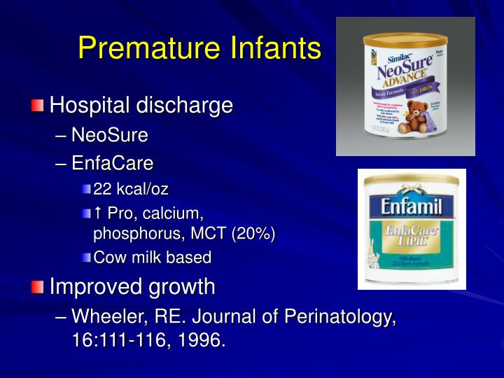 PPT Infant Formulas What’s for What and What’s for Whom