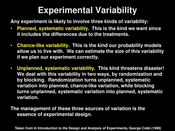 an introduction to the analysis of the experiment an introduction to the analysis of the experiment