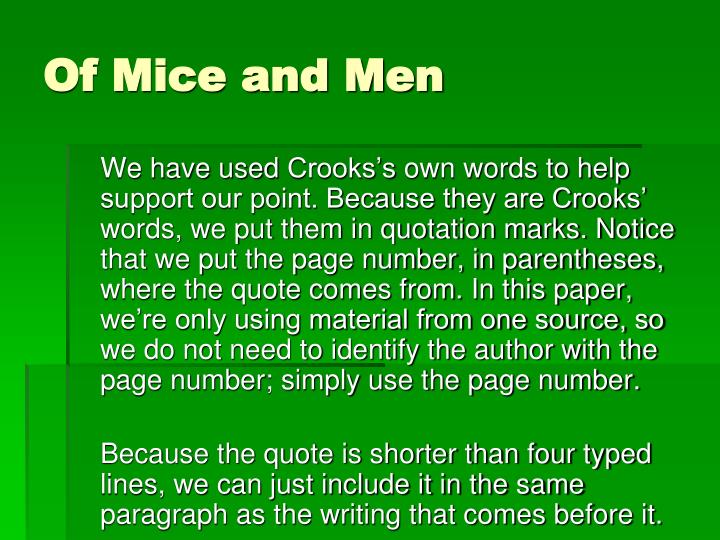 of mice and men help essay of mice and men help essay