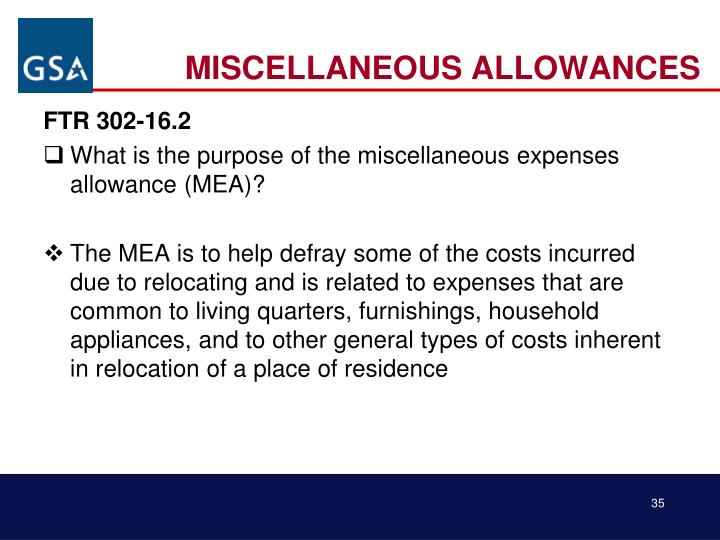 PPT - Federal Travel Regulation (FTR) for Non-Defense ...