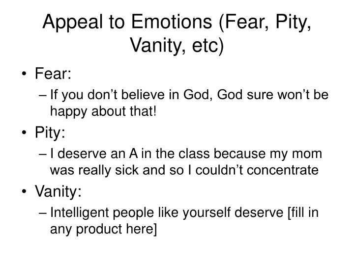 appeal to emotion appeal to emotion