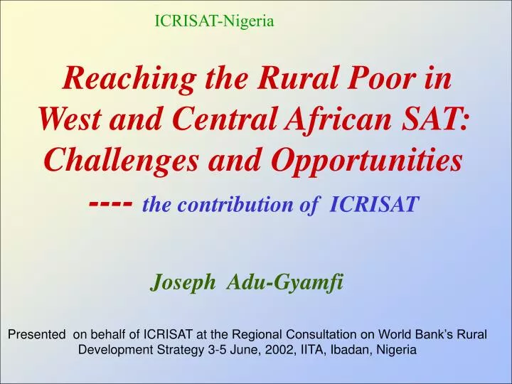 icrisat essay icrisat essay