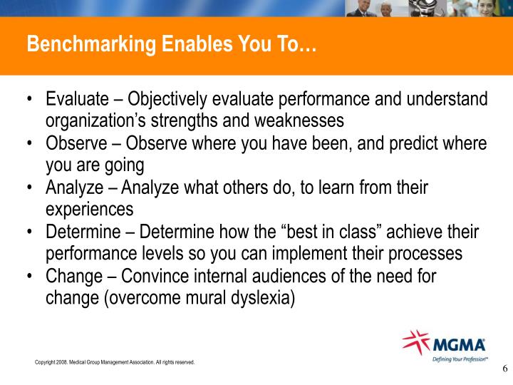an analysis of the process of benchmarking in determining an organizations performance Start studying chapter 3 & 4 learn in the decision-making process where information is the five concepts that organizations must consider and accept. an analysis of the process of benchmarking in determining an organizations performance Start studying chapter 3 & 4 learn in the decision-making process where information is the five concepts that organizations must consider and accept.