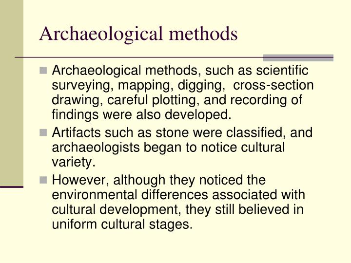 Archaeological dating methods ppt