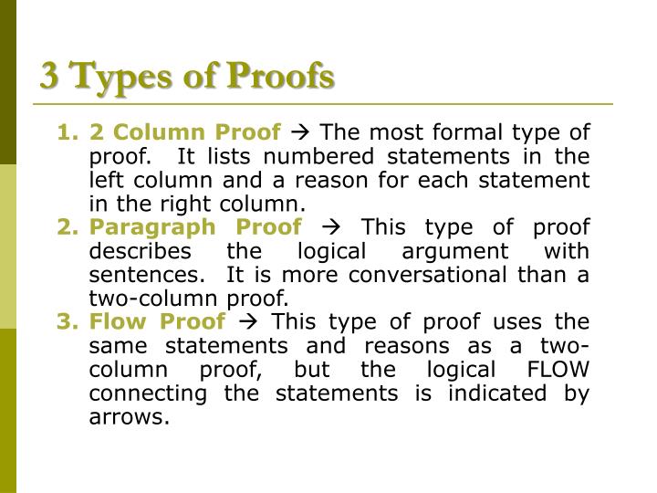 PPT Lesson 3.2 Proof and Perpendicular Lines PowerPoint Presentation