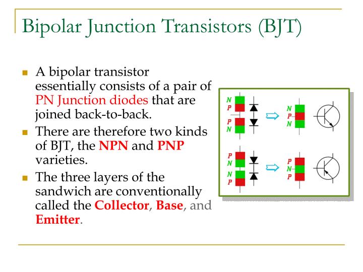 PPT Bipolar Junction Transistors ( BJT ) PowerPoint Presentation ID
