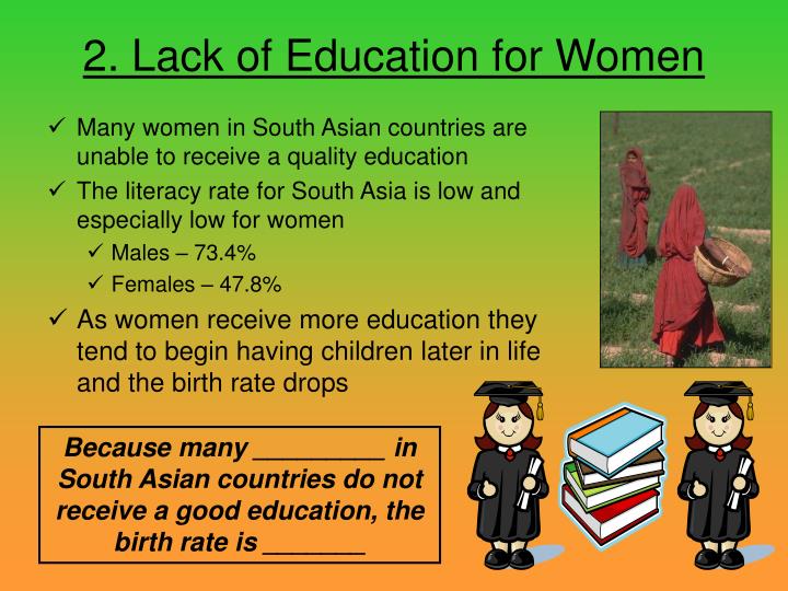 Did Women Have The Lack Of Education